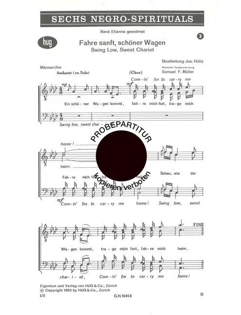 Fahre sanft / Swing low..